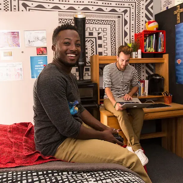Roommates in their dorm